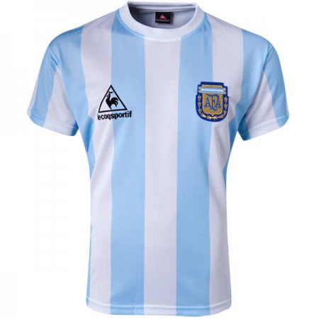 Billiga Fotbollströjor Argentina Retro Hemma tröja 1986 Kortärmad